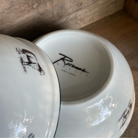 Farm Animal Crockery Bowls- Set of Two - Picture 6 of 15